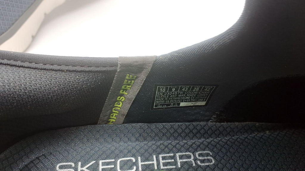 Skechers Men's Summits Hight Range Slip-in Sneaker Charcoal