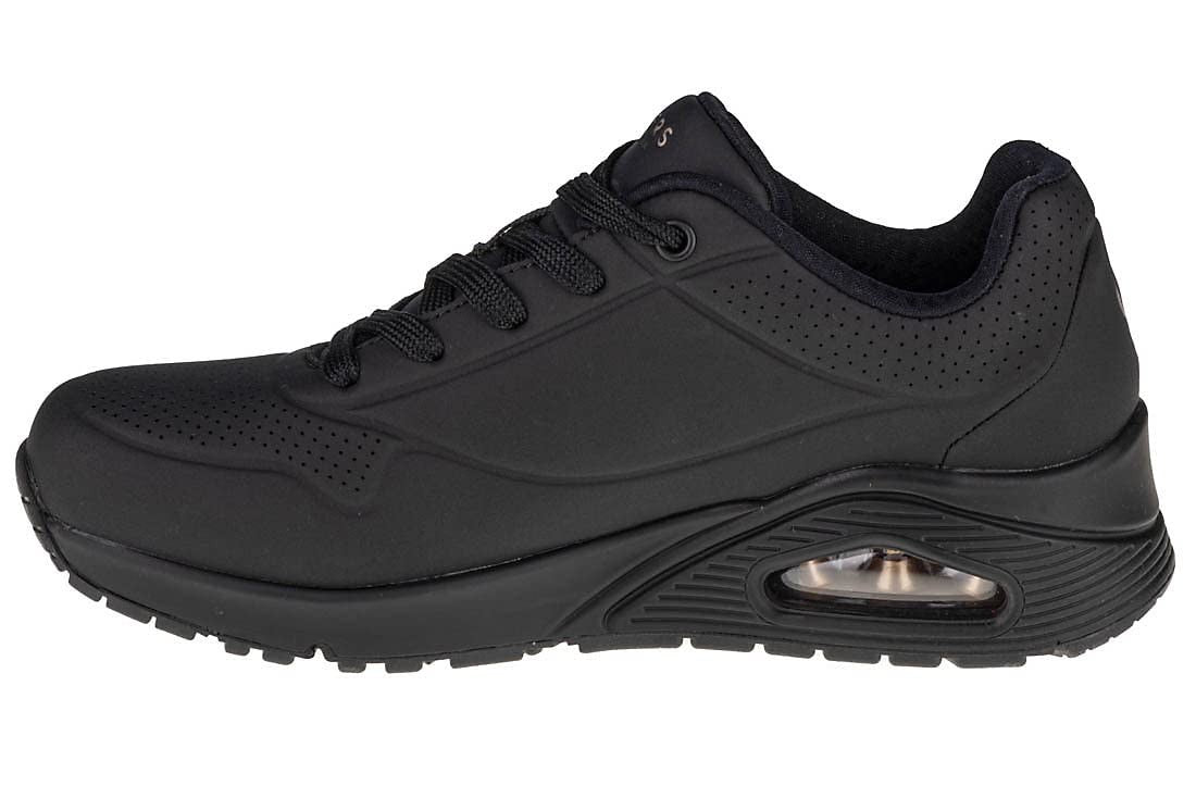Skechers Women's Uno Stand On Air Sneakers Black/Black 8 Wide