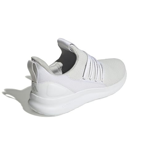 adidas Men's Lite Racer Adapt 7.0, White/Grey/Grey, 10