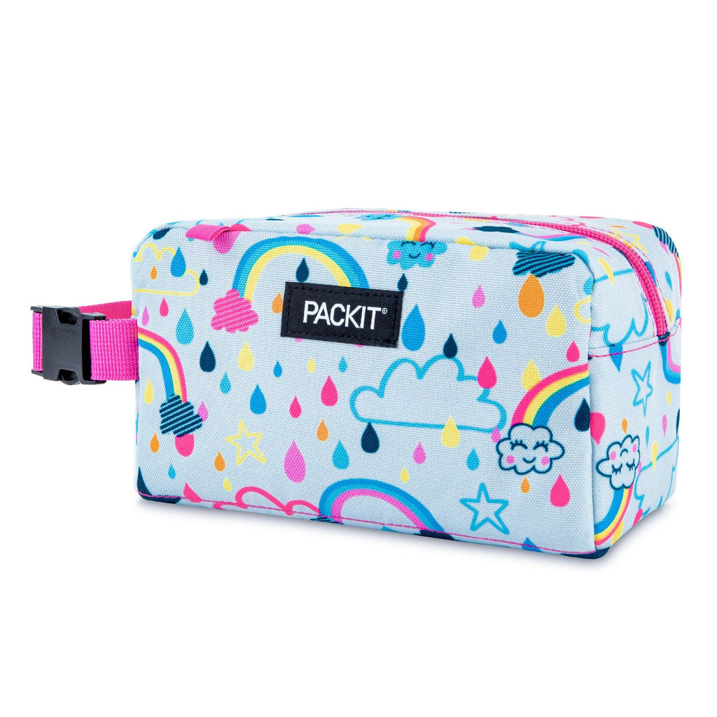PackIt Snack Box, Rainbow Sky, Built-in Ice Packs, EcoFreeze Tech