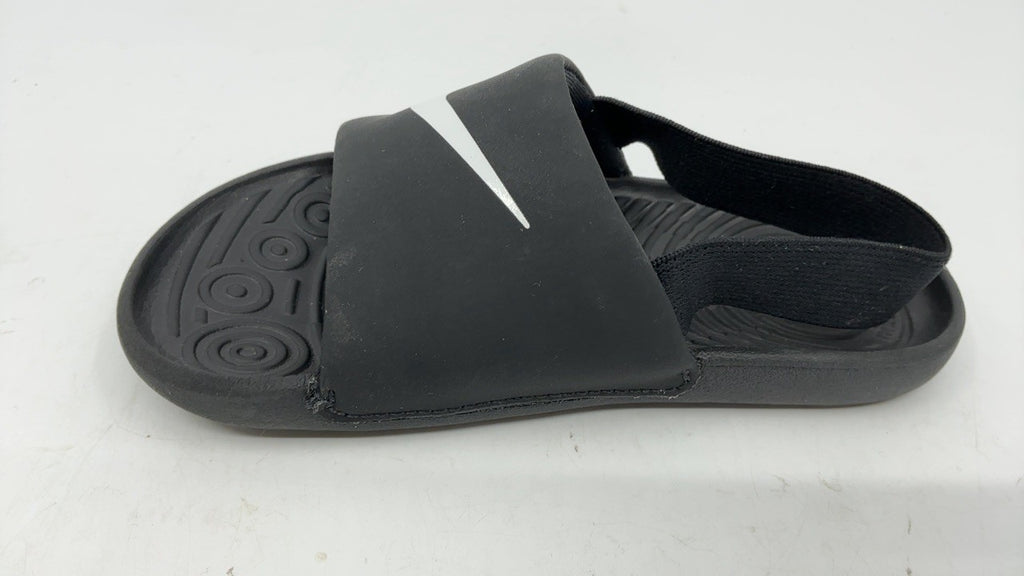 Nike Baby/Toddler Kawa Slides, Black/White-White-White, 10C