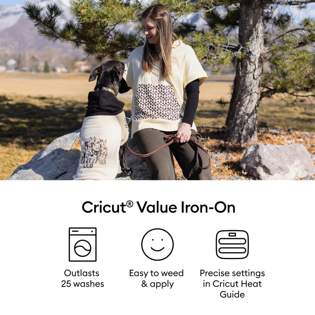 Value Iron-on - White - 12 in x 10 ft (1)