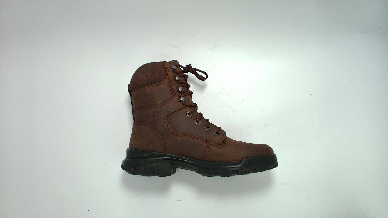 Wolverine Men's DuraShocks SR Icon Waterproof 8" Construction Boot, Dark Brown,7