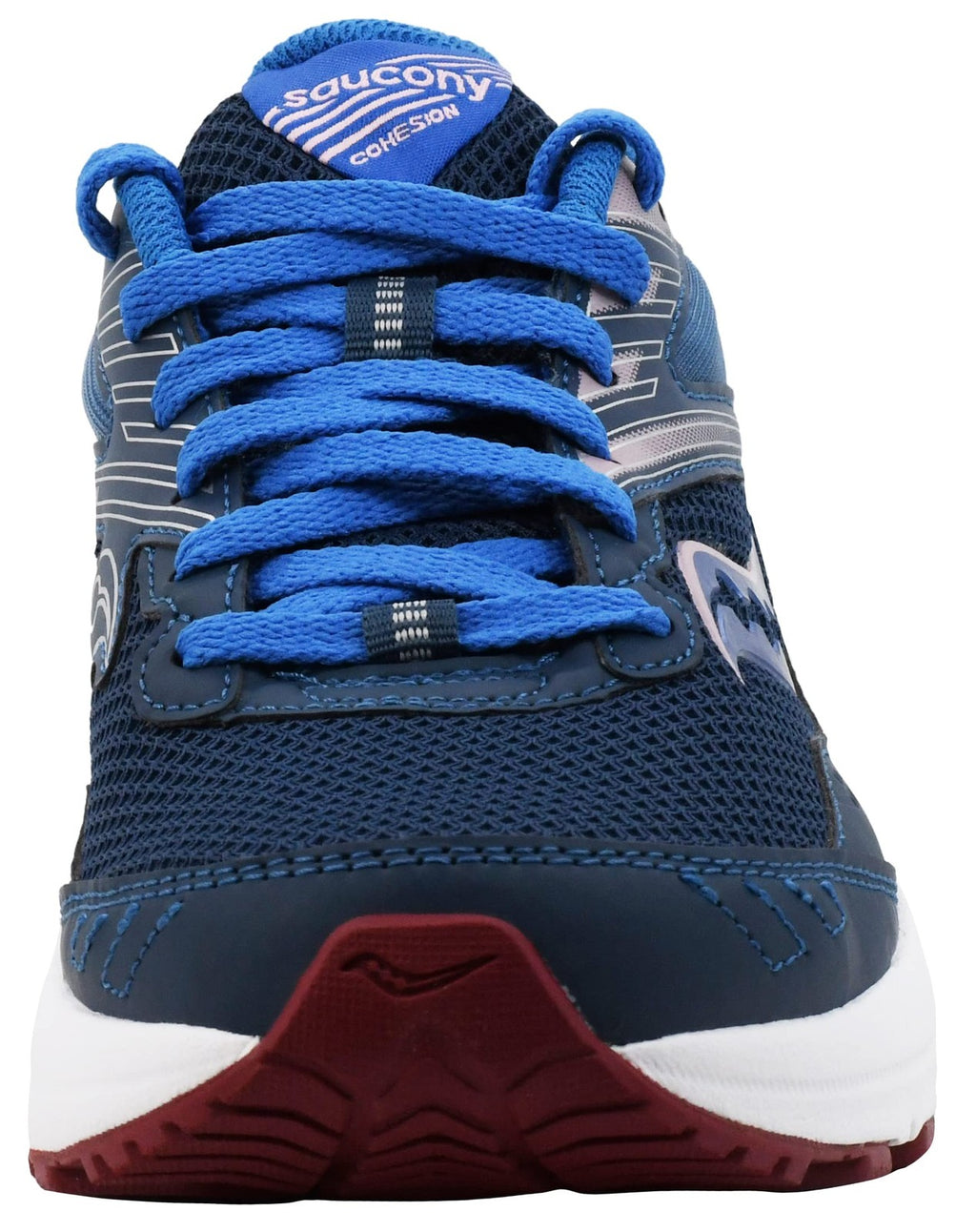 Saucony Men's Cohesion 15 Running Shoe, Navy,9.5 M