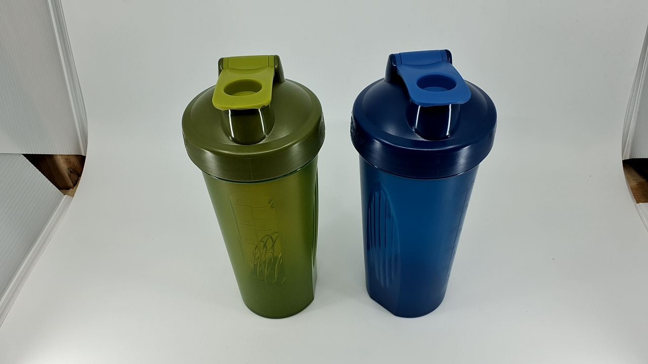 BlenderBottle Classic 28 oz Shaker Bottle Set, Moss & Navy (2 Count)