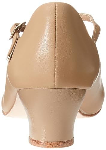 Capezio Women's Cassie Jr. Character Shoe, Caramel, 6M