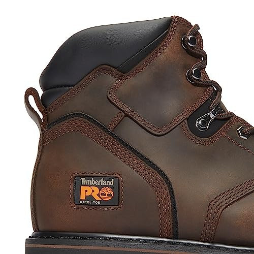 Timberland PRO Men's Pit Boss 6 Inch Steel Safety Toe Industrial Work Boot, 11W