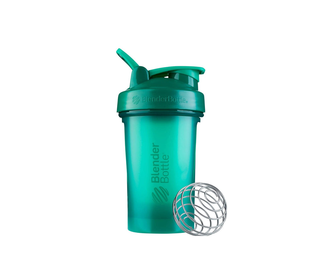 Emerald Green 20-Ounce BlenderBottle Classic V2 Shaker for Protein Shakes