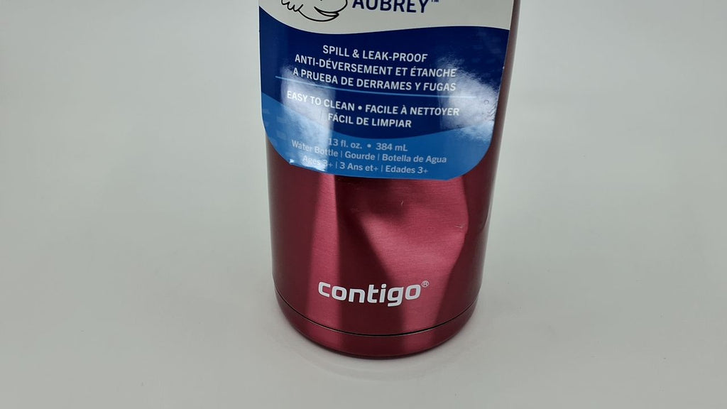 Contigo Autospout Water Bottle with Straw 13 oz Azalea/Pansy