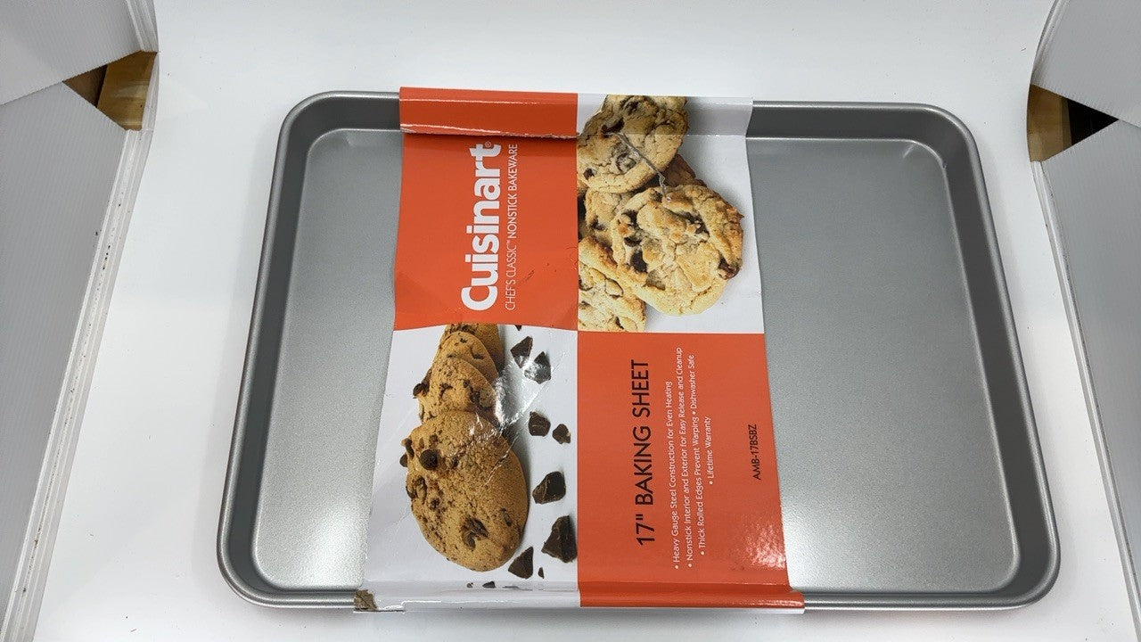 Cuisinart Baking Sheet, 17 Inch Sheet Pan for Baking, Bronze, AMB-17BSBZ