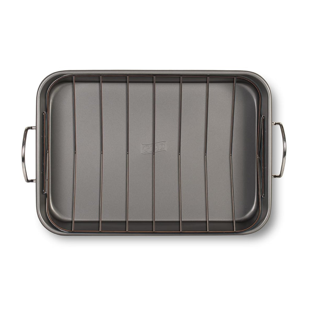 Glad Roasting Pan 15x10.3in - Durable Nonstick Bakeware for Turkey