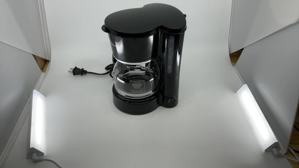 Automatic 5-Cup Coffee Maker w/ Reusable Filter & Water Level Indicator