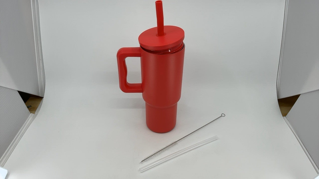 Simple Modern Kids 24 oz Insulated Tumbler - Spill Proof, Red