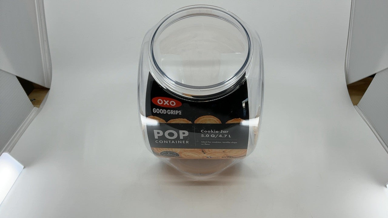 OXO POP Large Jar 5 Qt - Airtight Food Storage for Cookies & More
