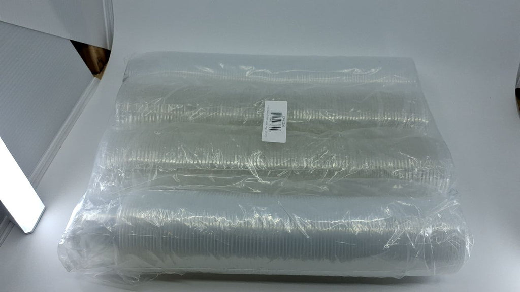 200 Clear Plastic Portion Cups w/ Lids - 4 Oz Souffle & Condiment Use