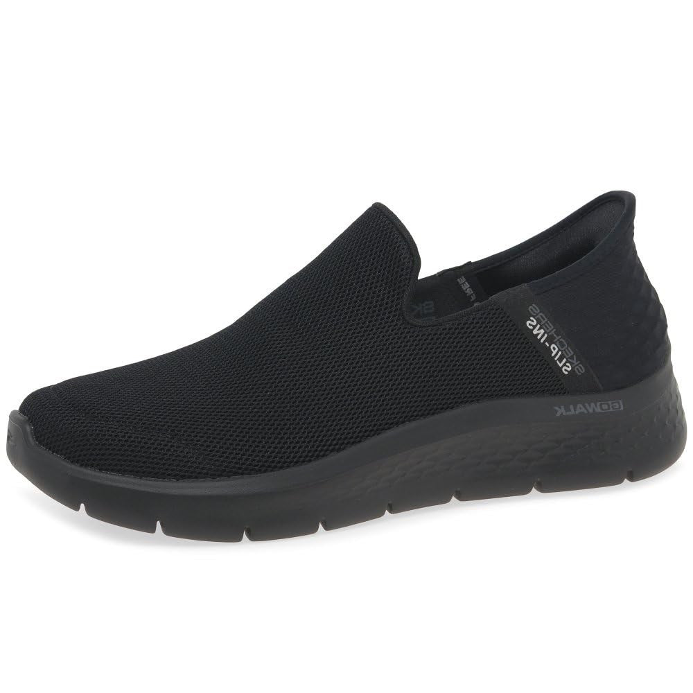 Skechers Men's Go Walk Flex No Hands Hands Free Slip-Ins Sneaker, Black, 7