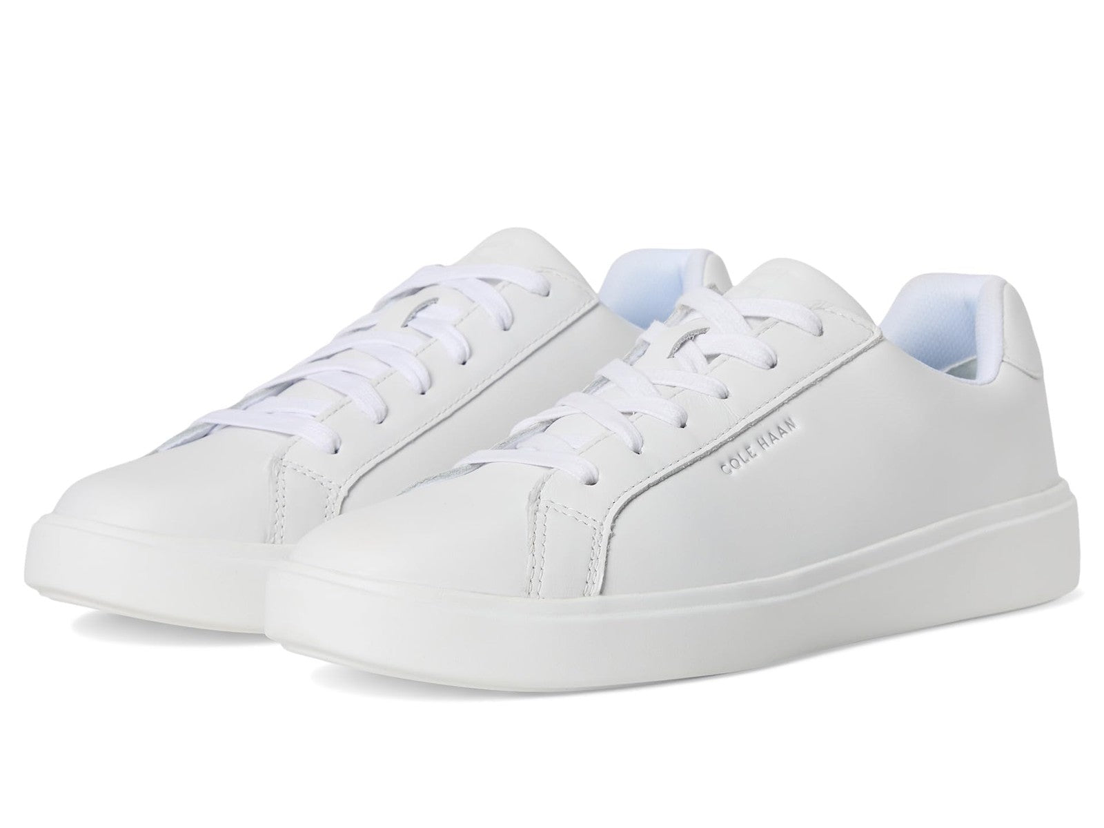 Cole Haan Women's Grand Crosscourt Daily Sneaker, White/CH Argento, 8 Wide