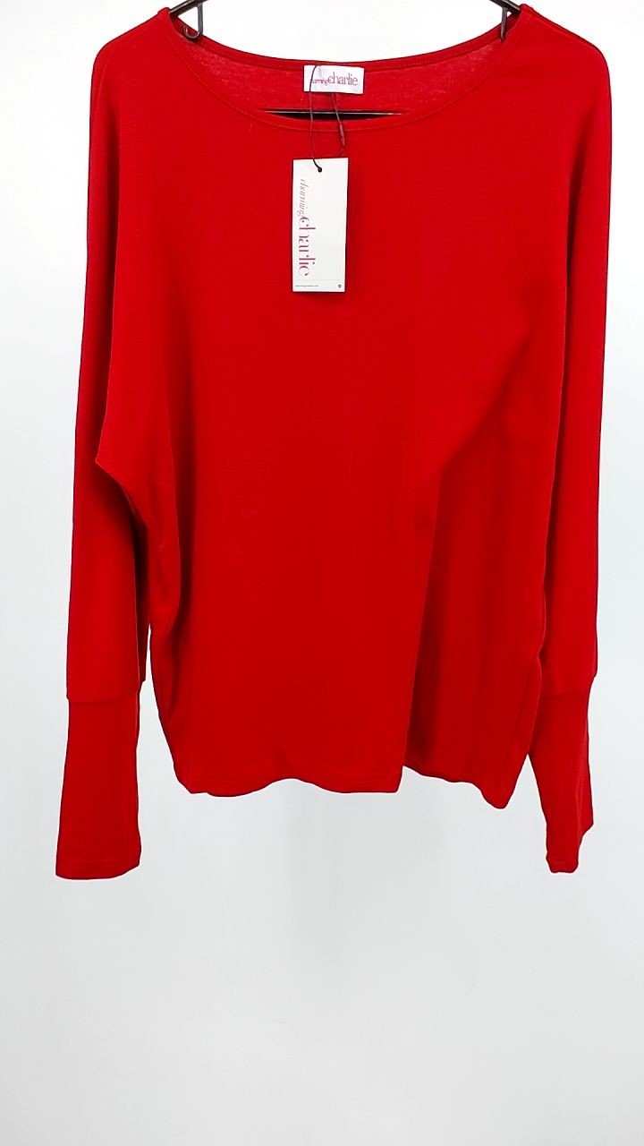 Solid Color Long Sleeve Blouse