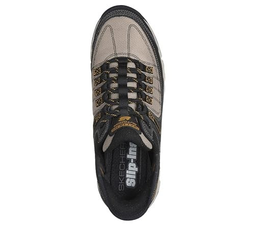 Skechers Men's Summits at Hands Free Slip-in Sneaker,Taupe/Black,8.5