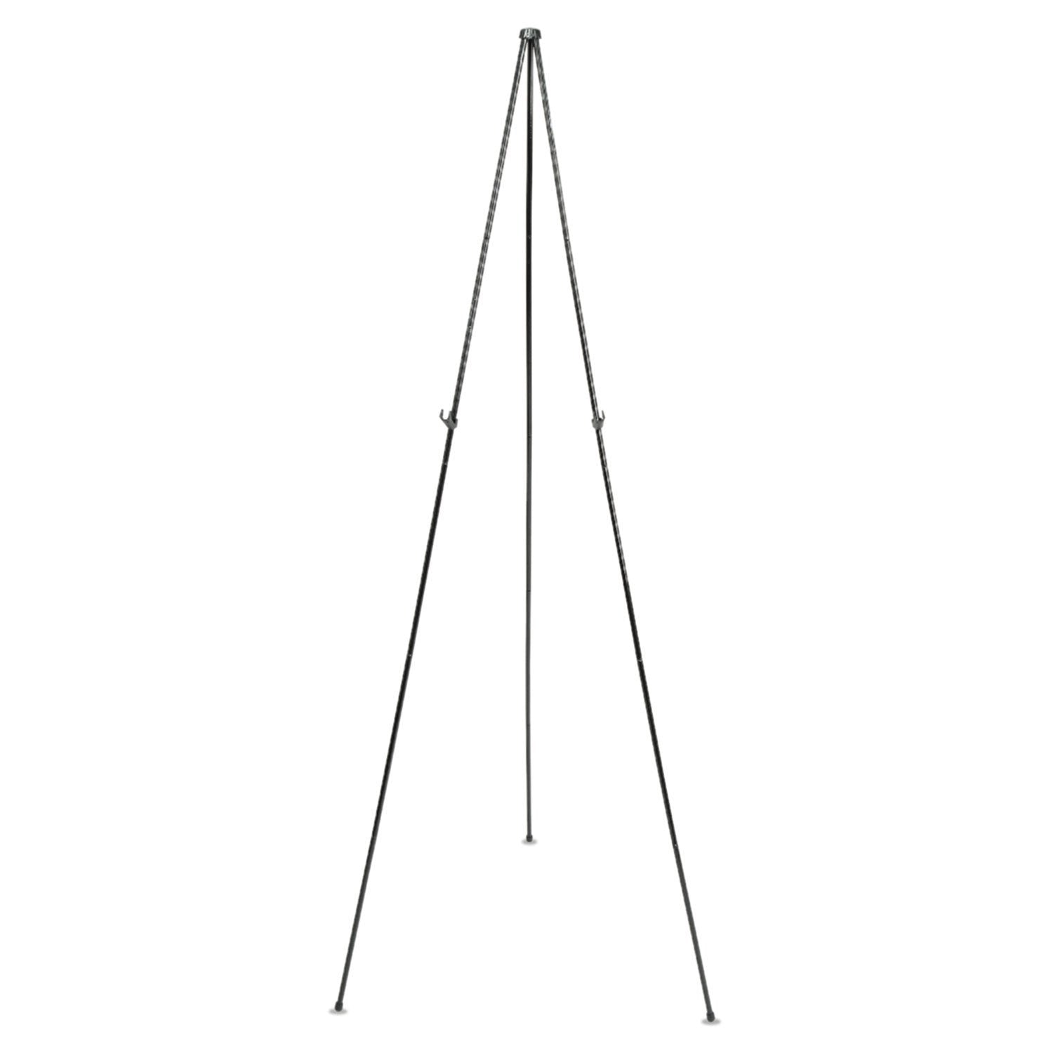 Quartet Portable Easel, 63in Adjustable Height, Supports Lightweight Items