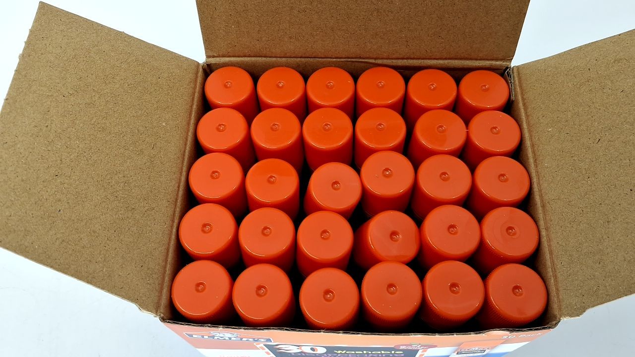 Elmer's Disappearing Purple Glue Sticks, 30 Count, 7g, Classroom Use