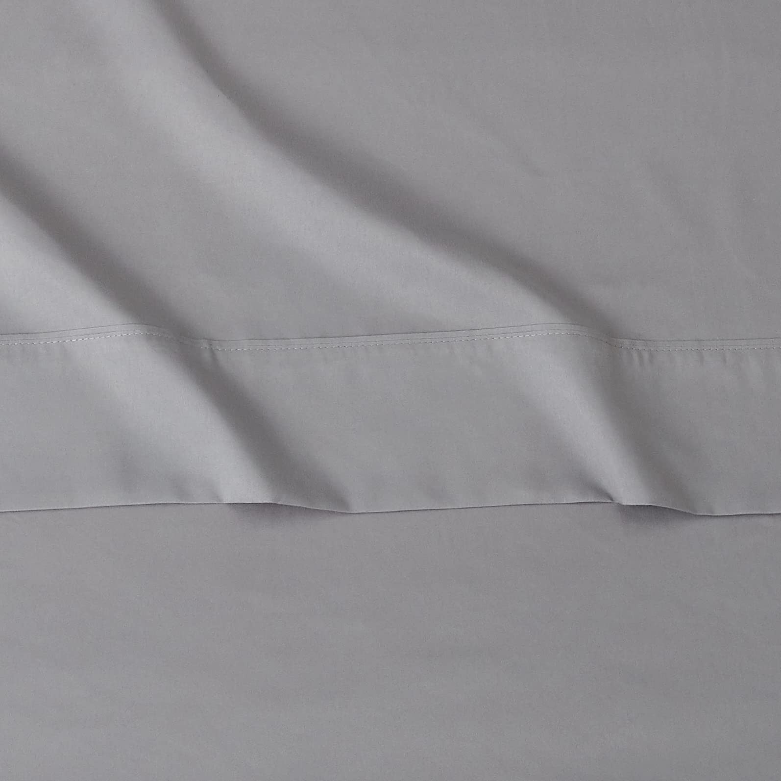 Soft Microfiber 4-Piece Bed Sheet Set, King, Dark Gray, 14in Deep Pockets