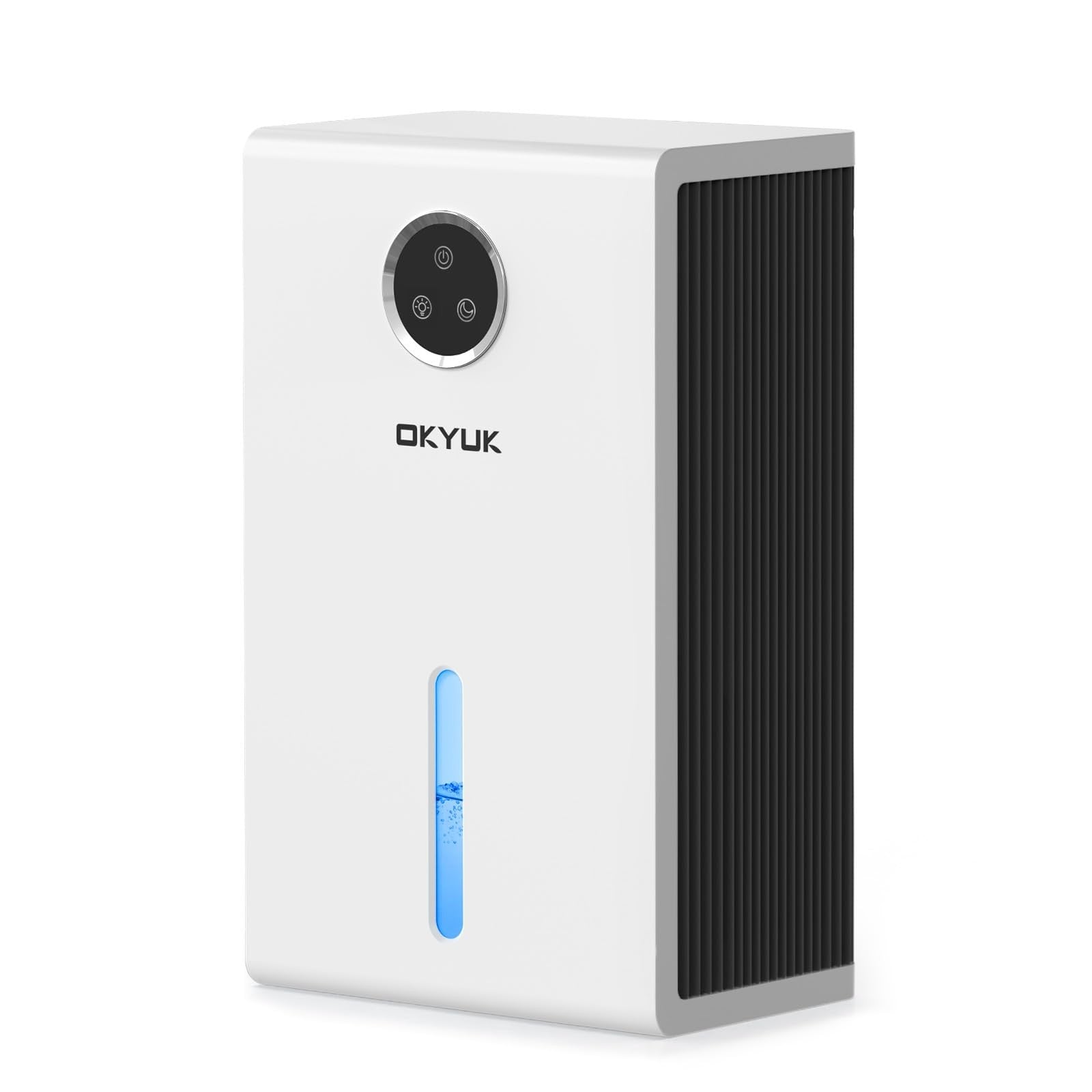 Compact 95 Oz Dehumidifier, 1000 Sq Ft, Quiet, for Bedroom & Bathroom