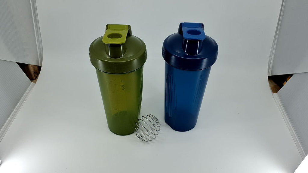 BlenderBottle Classic 28 oz Shaker Bottle Set, Moss & Navy (2 Count)