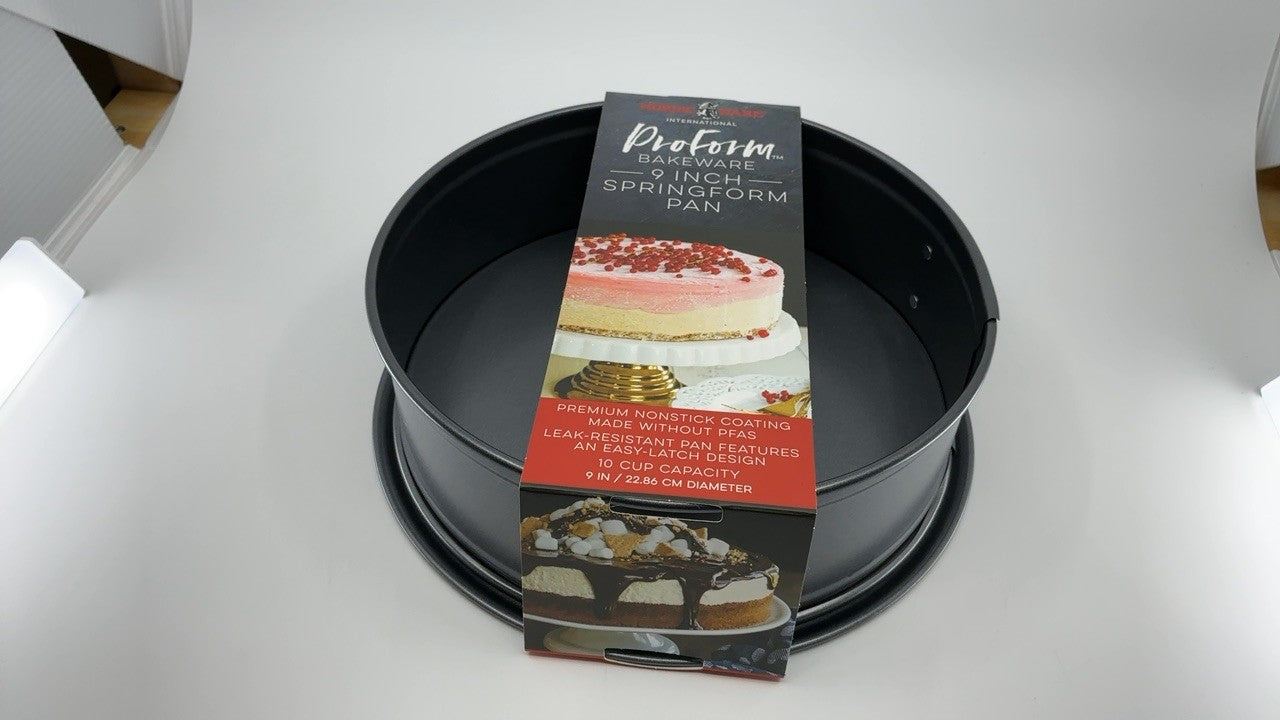 Nordic Ware Pan Springform, 9 Inch, Charcoal