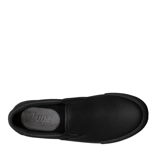 Lugz Men's Clipper Slip-Resistant Work Shoe, Black, 12 W US