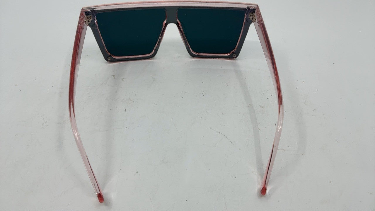 FEISEDY Oversized Sunglasses Mens Womens Flat Top Square Trendy Shades B2470