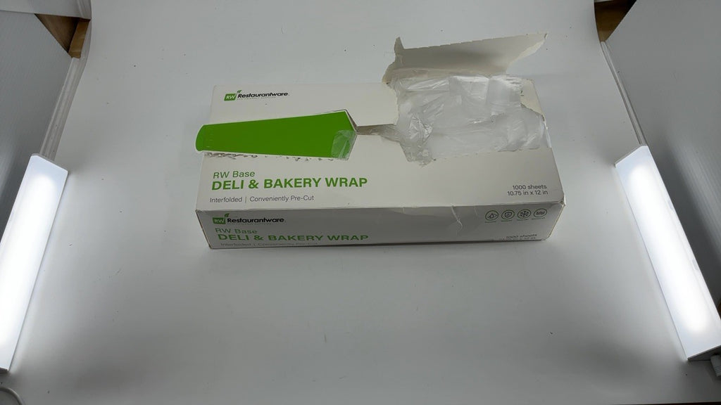10.75 x 12 Inch Plastic Deli Sheets, 1000 Interfolded Wraps, Clear