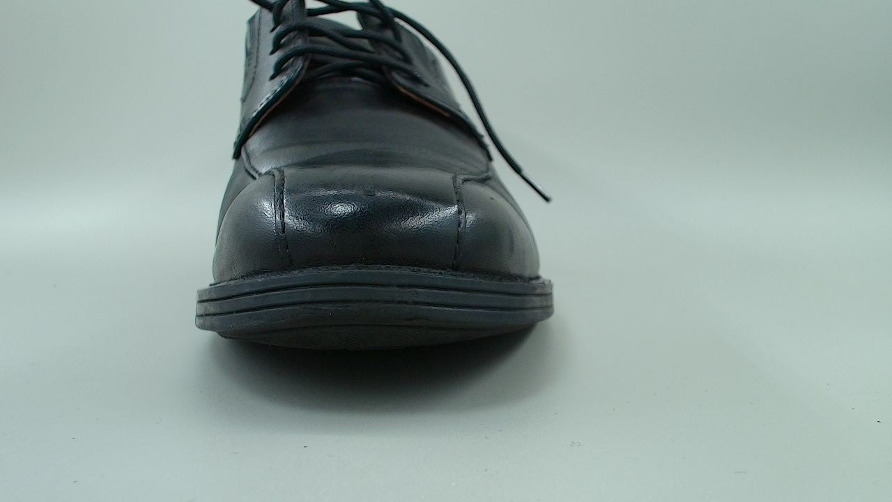 Clarks mens Whiddon Pace Oxford, Black Leather, 10 US