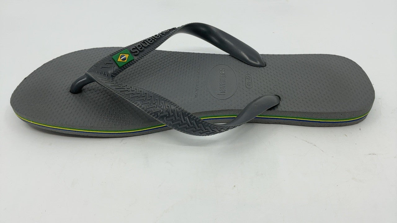 Women's Brazil Flip Flops Steel Grey