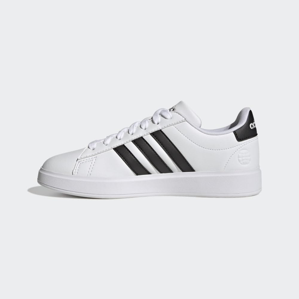 adidas Women's Grand Court 2.0 Tennis Sneakers Size 8.5 White/Black