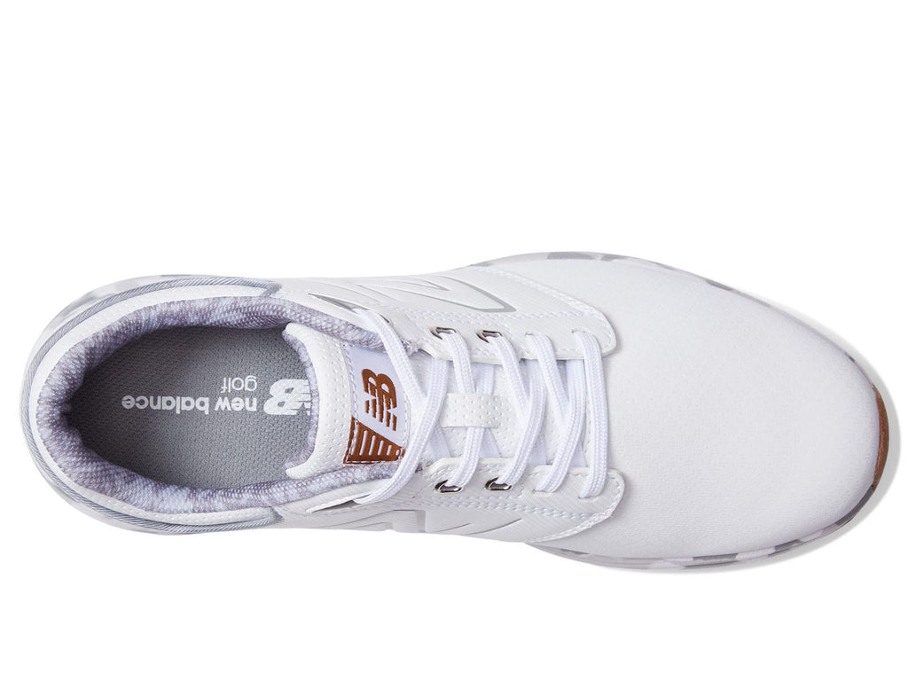 New Balance Men's Brighton Golf Shoe, White, 12 X-Wide