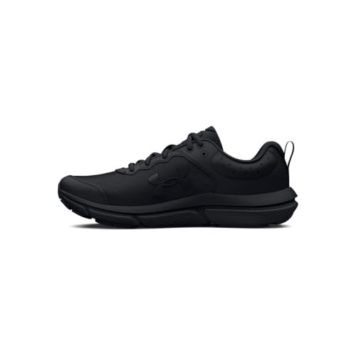 Under Armour Boys' Grade School Assert 10, (002) Black/Black/Black, 4, US