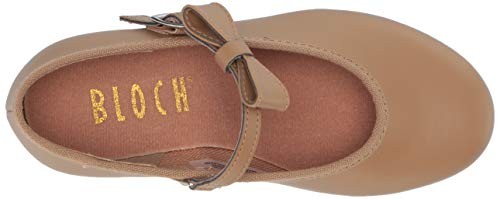 Bloch girls Girl's Merry Jane Tap Dance Shoe, Brown Tan, 13.5 Little Kid US