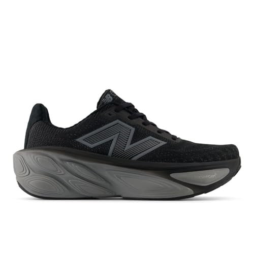 New Balance Fresh Foam X More V5 Men's Shoes Black/Linen : 9 4E - Extra Wide