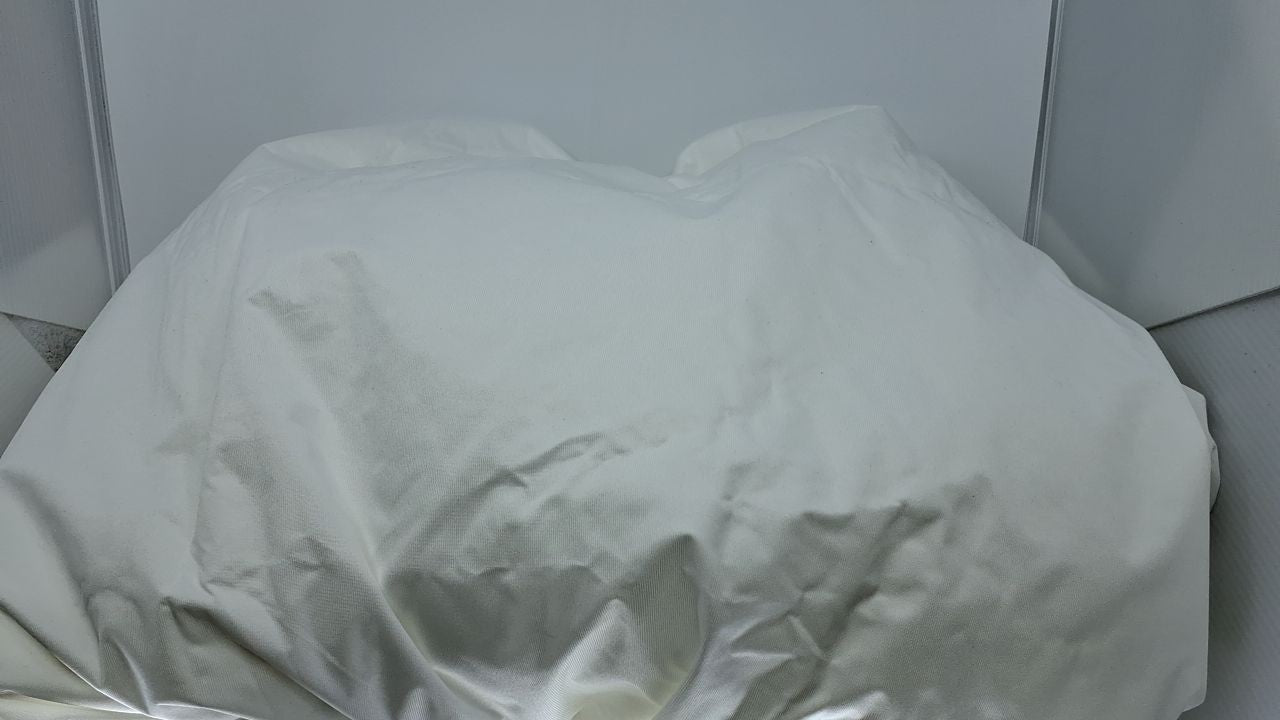 Queen Box Spring Encasement Cover - Waterproof Zippered Protector - White