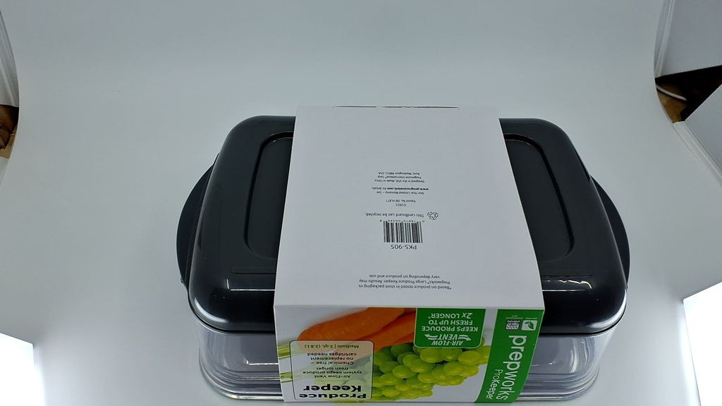 ProKeeper 3-Quart Food Storage Container, Vent System for Produce