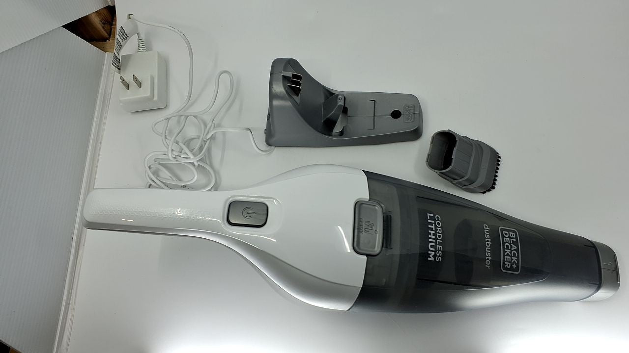 BLACK+DECKER QuickClean Portable Hand Vacuum w/ Crevice Tool