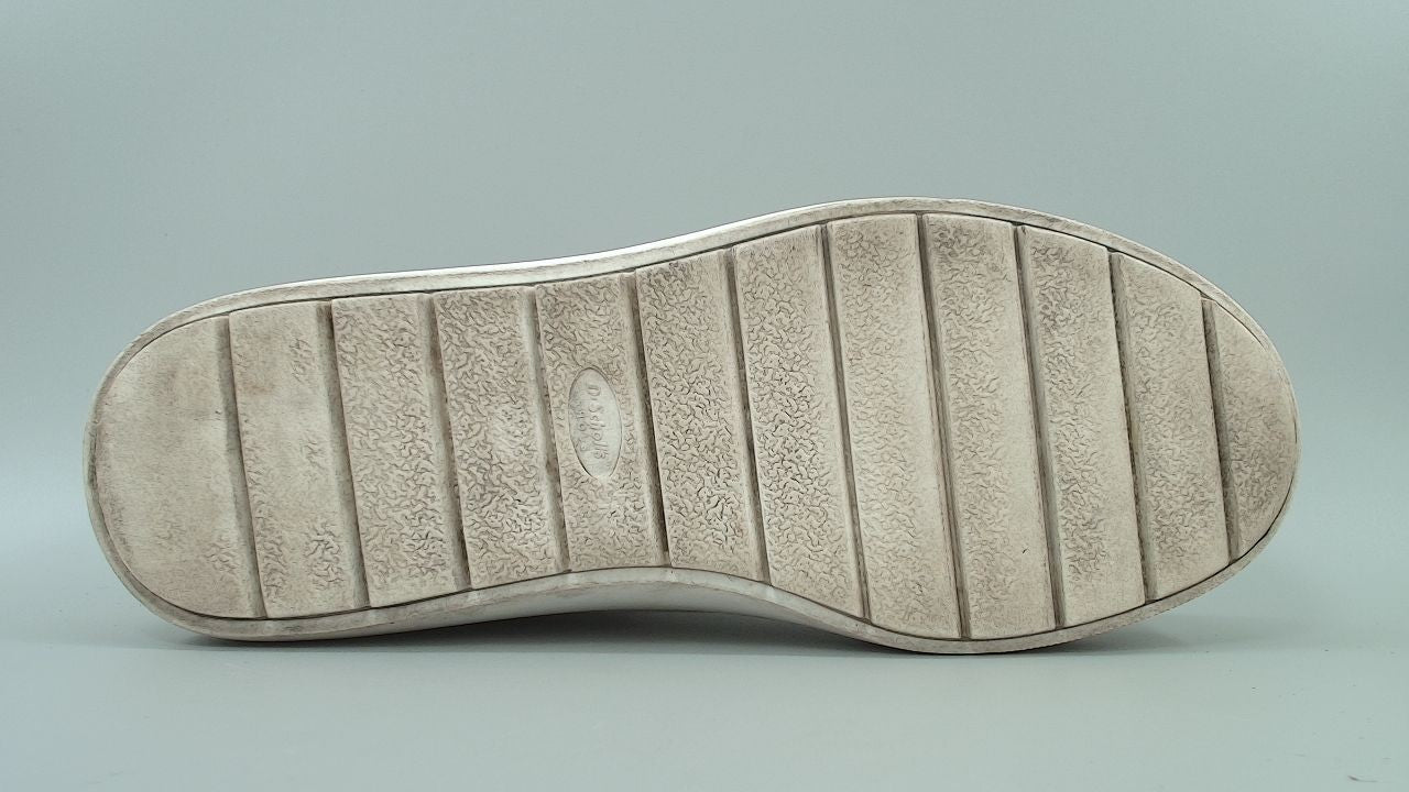 Dr. Scholl's Womens Time Off Sneaker White Smooth 9M