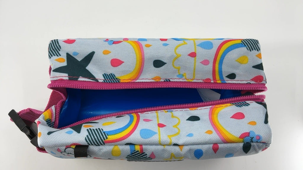 PackIt Snack Box, Rainbow Sky, Built-in Ice Packs, EcoFreeze Tech