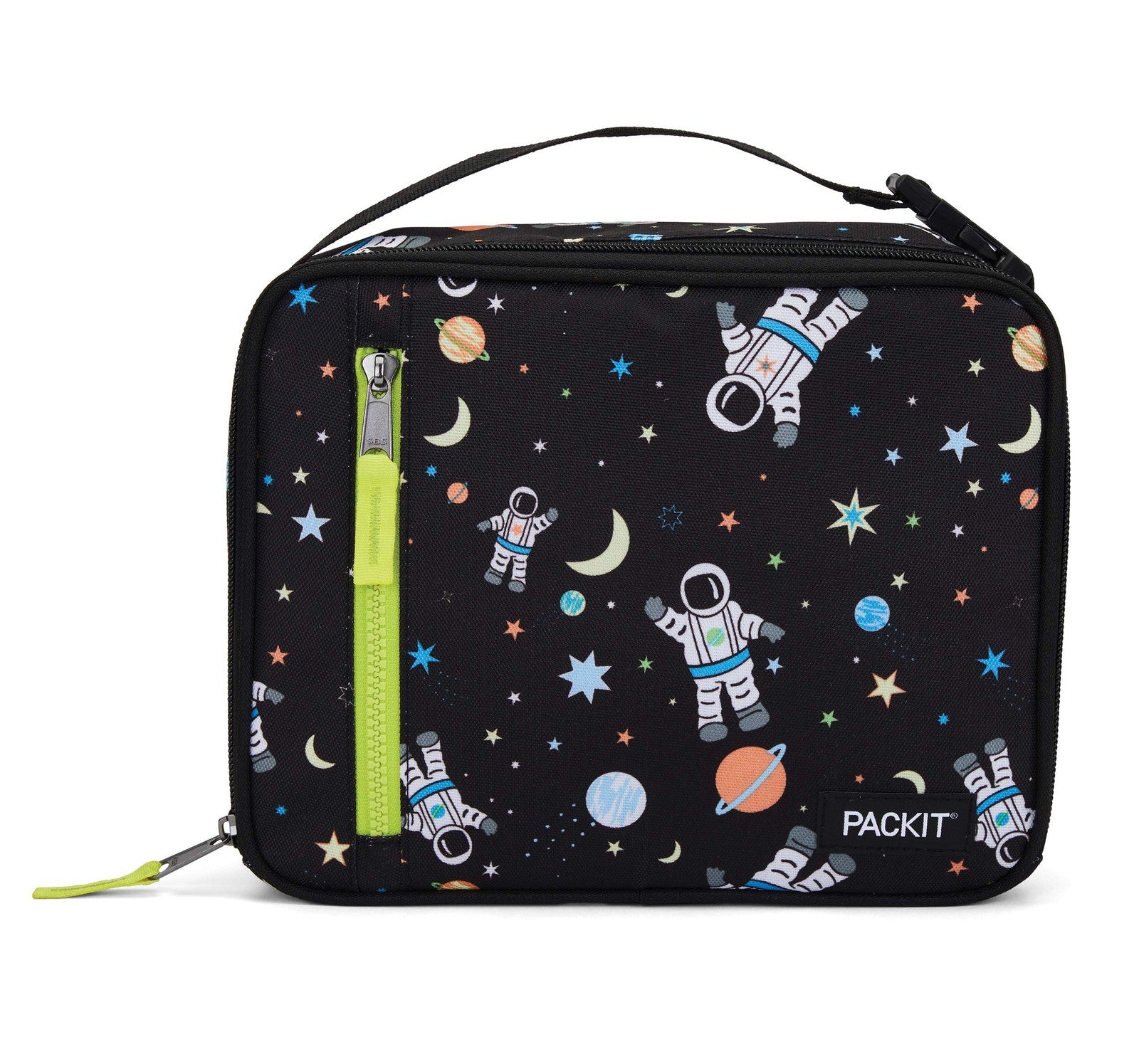PackIt Freezable Classic Lunch Box, Spaceman, EcoFreeze Tech, Collapsible