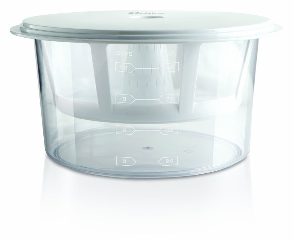 Euro Cuisine GY50 Greek Yogurt Maker, 2 Qt, BPA Free, White