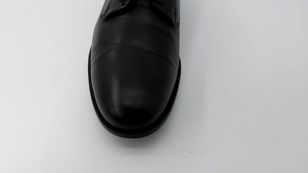 BOSS Colby Soft Leather Derby Dress Shoe Black Oil