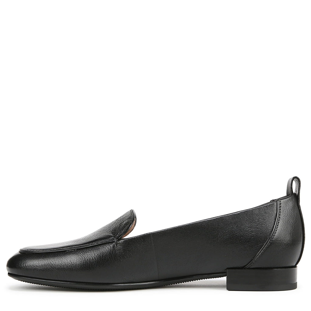 Naturalizer Womens Jordyn Loafer Black Leather 7.5 W