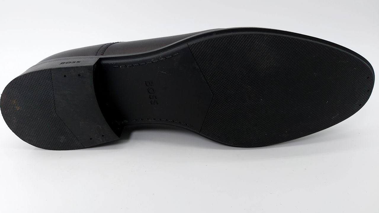 BOSS Colby Soft Leather Derby Dress Shoe Black Oil