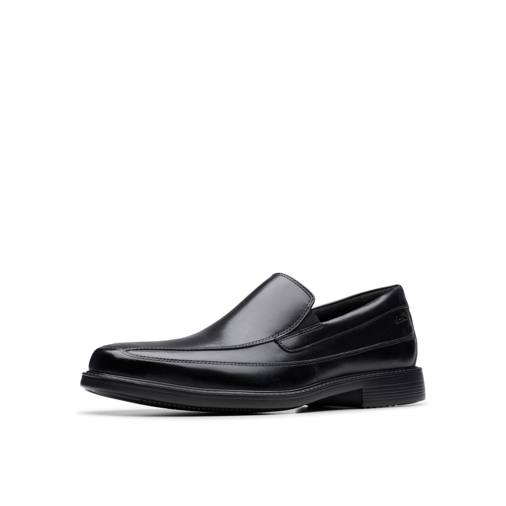 Clarks Collection Men's Cosgrove Free Loafer, Black Leather, 11.5 W US